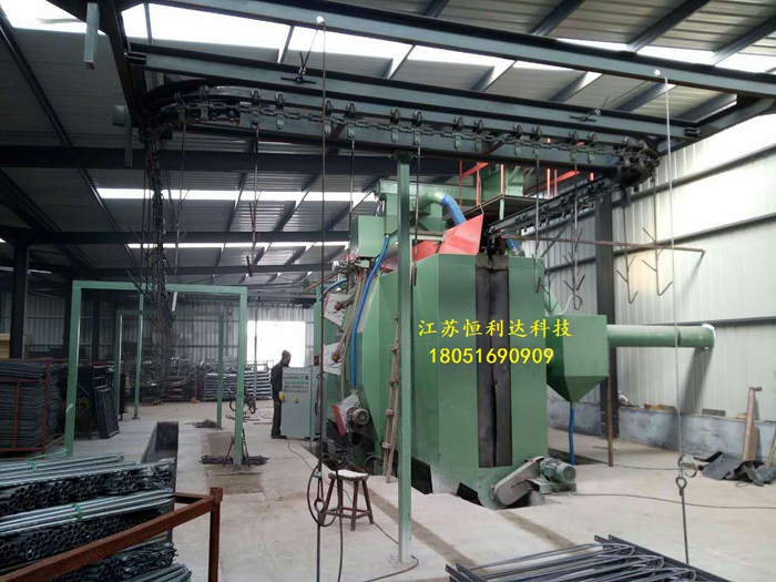 吊钩式抛丸机可以处理异形曲面工件吗