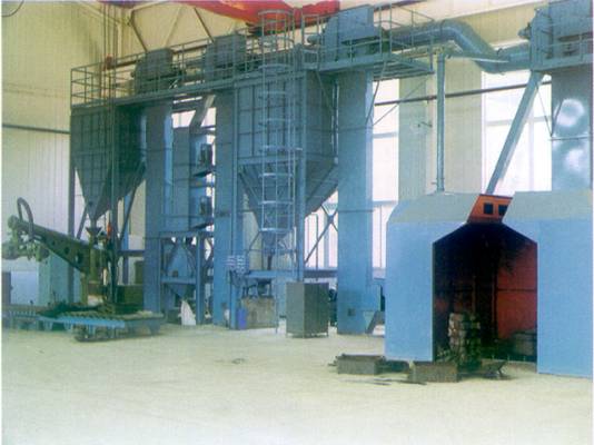 树脂砂生产线成套设备