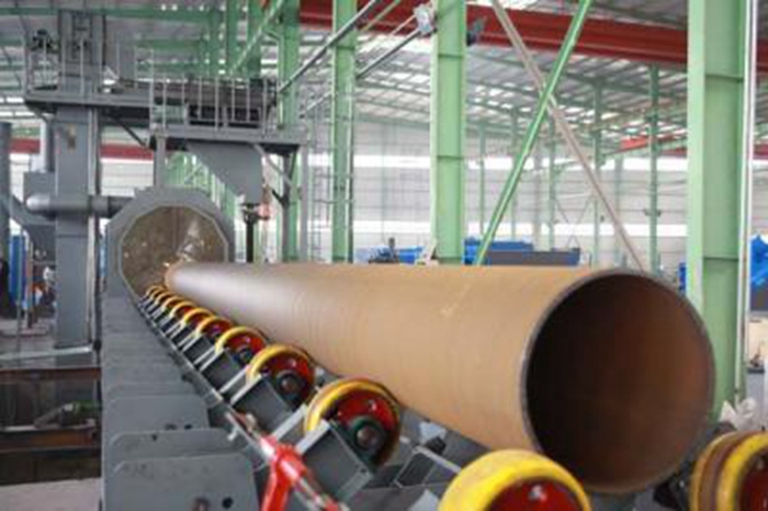 QG系列钢管内外壁高效抛丸清理机