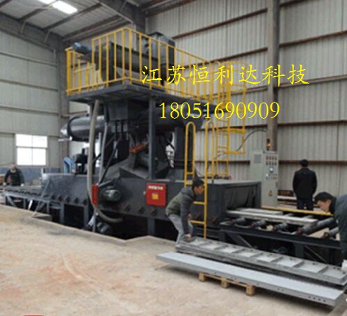 铝模板通过式抛丸机